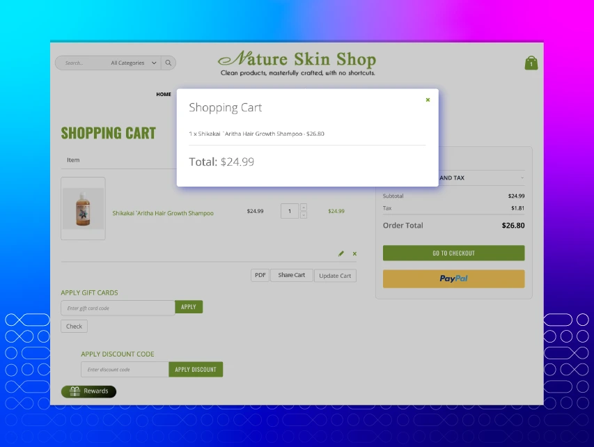 magento 2 share cart